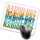 Radiologic Technologist Funny Mouse Pad For Desk, Radiology Gifts For Men Women, Radiologist Tech Gifts For Coworker, X-Ray Tech Mouse Mat For Colleague, Rad Tech Appreciation Gifts