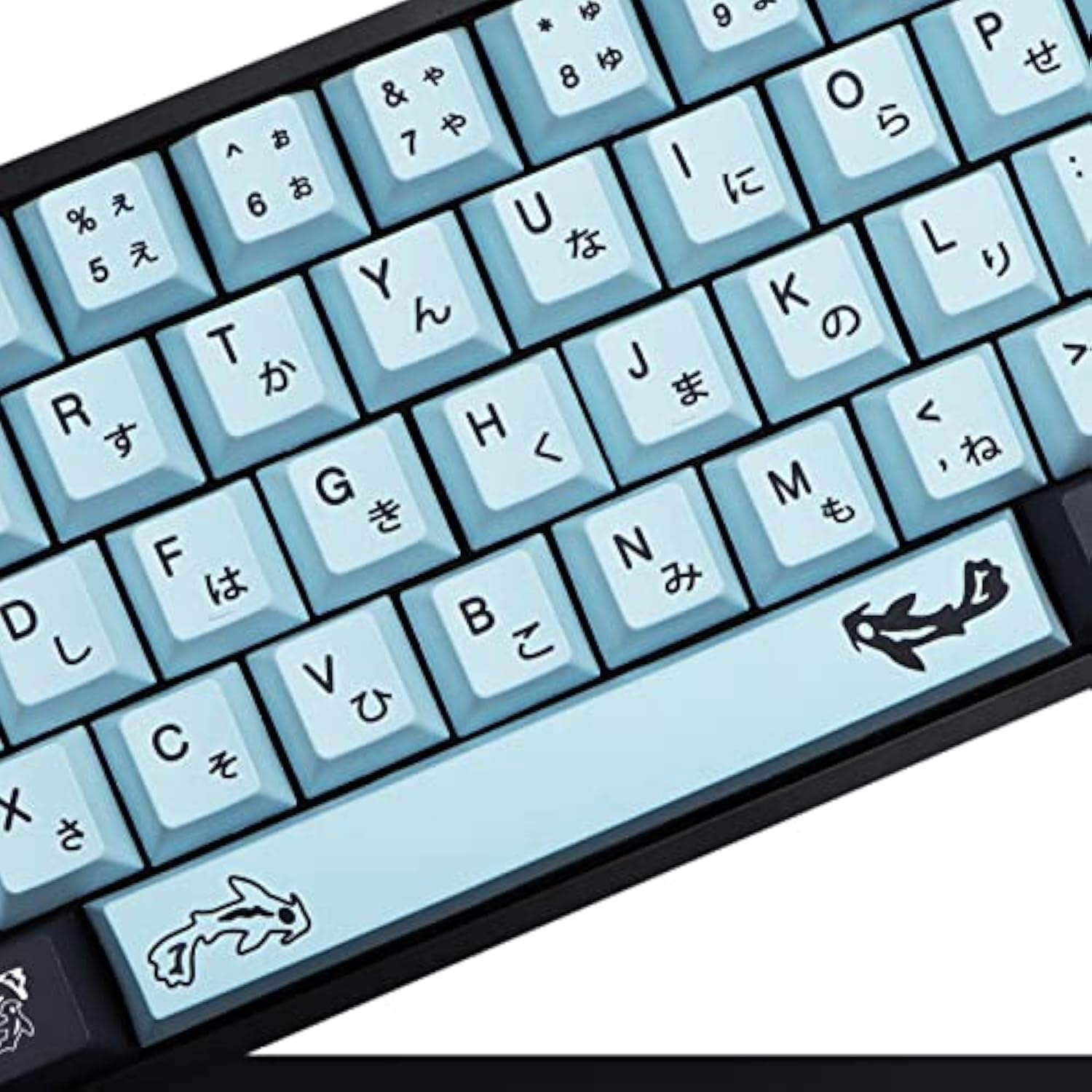 Gmk Mizu Keycaps, 136 Set Keycaps Mizu For Gaming Keyboard, Pbt Cherry Profile