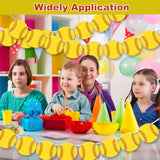 Softball Party Banner,4Pcs Softball Paper Garland For Baby Shower Sports Theme Party Decorations,Softball Birthday Party Photo Prop Pennant Supplies