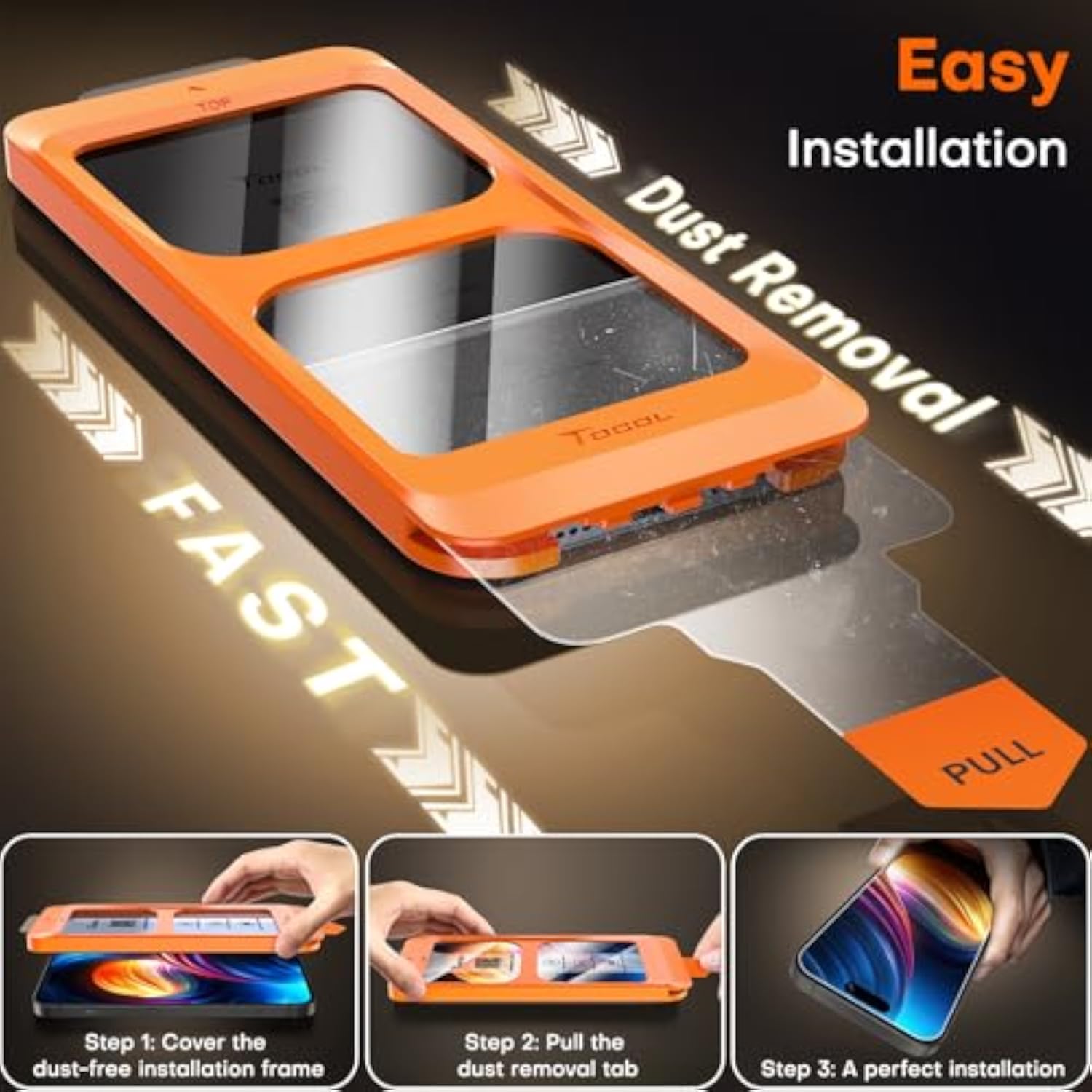 Clear Screen Protector for iPhone 15