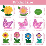 18 Pcs Flower Felt Centerpieces For Tables Flower Birthday Party Decorations Butterfly Birthday Party Decorations Butterfly Decorations For Girl Birthday Baby Shower