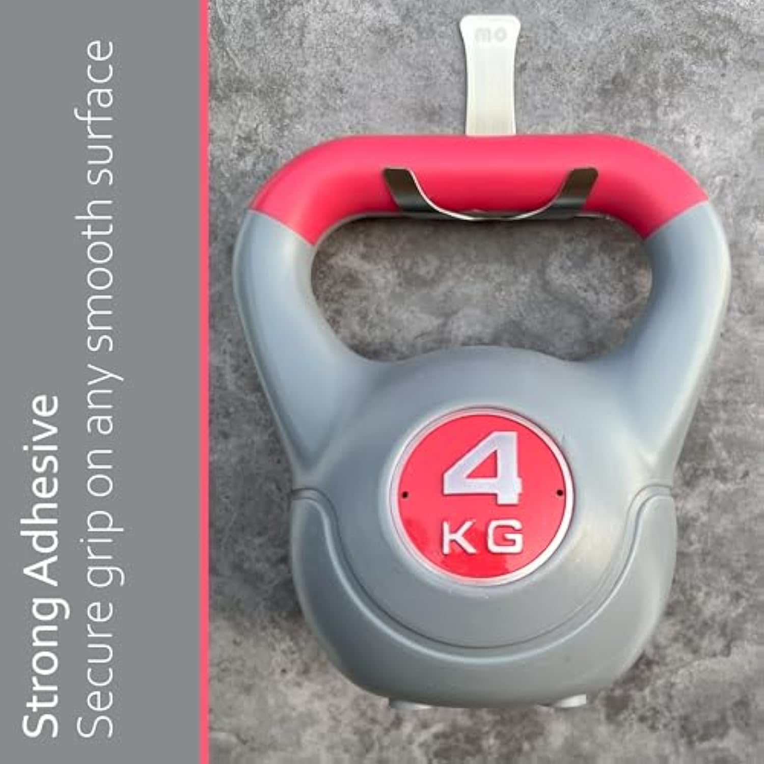 Wall Mount Phone Holder, Adhesive Stand for Keys, Remotes, Glasses - 2 Pack