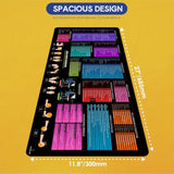 Excel Cheat Sheet Desk Pad, 27"X11.8", Waterproof Large Excel Shortcut Mat With Stitched Edges, Anti-Slip Excel Mouse Pad For Office Desk, Ms Excel/Word/Powerpoint & Windows Shortcuts