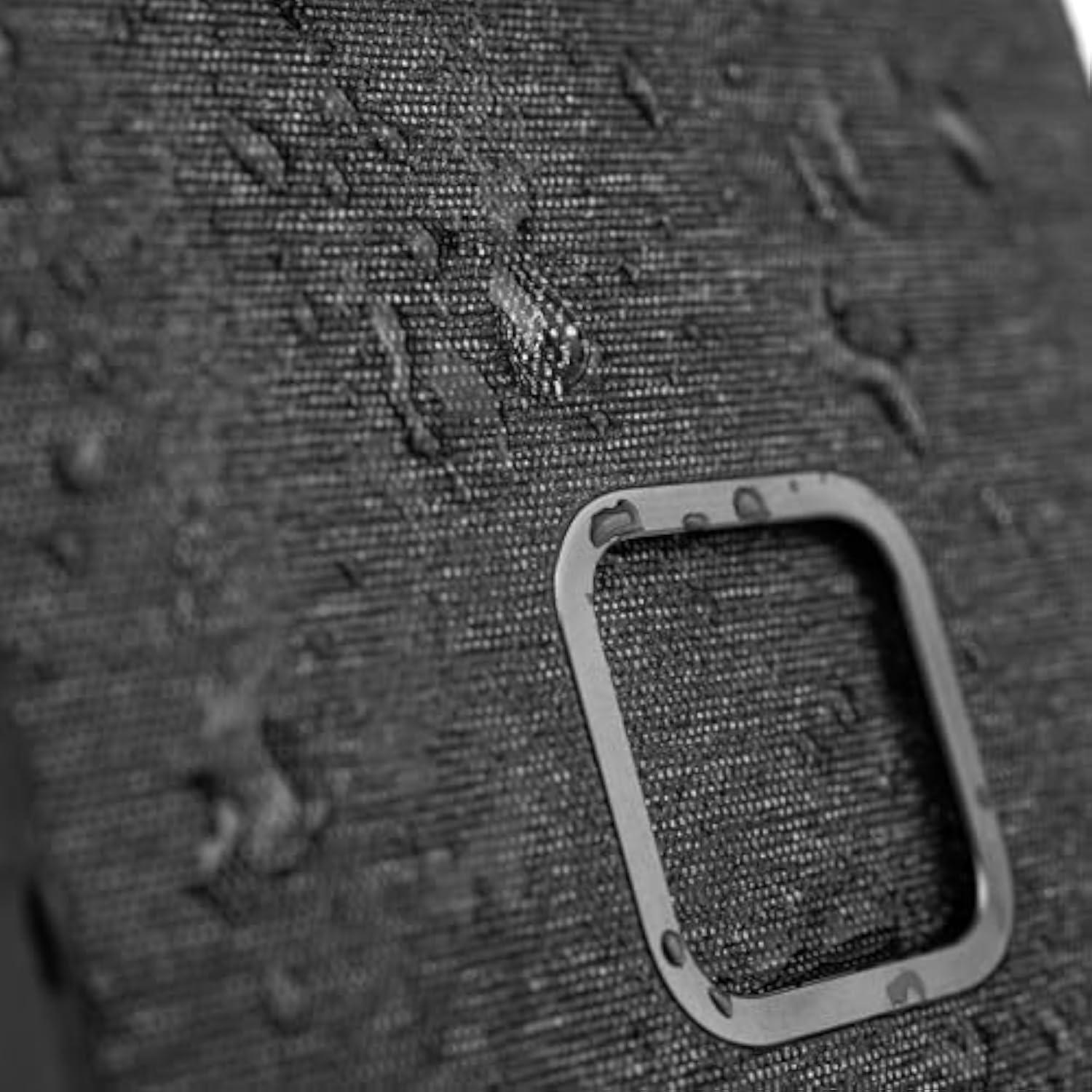 Peak Design Mobile Everyday Phone Case for iPhone 16 - Charcoal - Slim Profile - Drop Protection - Weatherproof Fabric Shell - SlimLink Connects to Mobile Mounts & Gear Gray