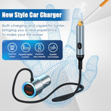 Usb C Car Charger Adapter, Cigarette Lighter Adapter, Fast Charging [Pd Qc 3.0] Car Accessories With 2 Socket Splitter Fits All Vehicles, Car Cell Phone Charger With Lighter Plug
