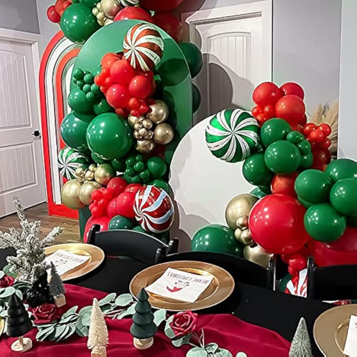 129Pcs Dark Green Balloons Different Sizes 18 12 10 5 Inches Emerald Green Latex Balloon Garland Arch For Masquerade Party Decorations Birthday Baby Shower Wedding Safari Jungle Party Supplies