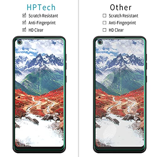 (2 Pack) Designed For  Galaxy A21 Tempered Glass Screen Protector, Easy to Install, Anti Scratch, Bubble Free, Case Friendly
