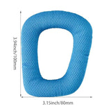 Replacement Ear Pads Compatible With Logitech G930/G430/G432/G332/G35/F450 Headphones, Replacement Ear Pads Made Of Soft Football Net Weaving And Memory Foam (Blue/Woven)