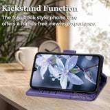 Purple Samsung Galaxy S26 5G Phone Case Wallet