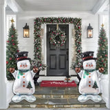 Giant 47-Inch Standing Snowman Balloon Christmas & New Year Party Decor