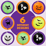 36Pcs Halloween Punch Balloons - Kids Party Favors, Trick or Treat Toys & Decorations