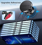 ?2 Packs Magnetic Phone Holder for Car?Strong Magnet? Phone Holders for Your Car Phone Holder Mount?4 Metal Plate? Universal Car Accessories for