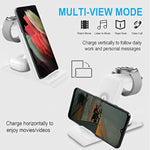 Wireless Charging Station For Samsung Galaxy Watch 7/6/5 Pro/4/3 Active 2/1, S25 Ultra/S25/S24/S23/S22/S21/S20/S10, Note20/10/9/8, Buds3/2 Pro/Live - Multiple Devices Charger Stand
