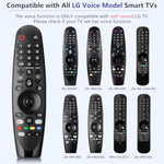 Voice-Magic-For-Lg-Tv-Remote-Control-Replacement Compatible With Lg Smart Oled Thinq Webos Tvs For Akb75855501 An-Mr24Gn Mr23Gn Mr22Gn Mr21Ga Mr20Ga