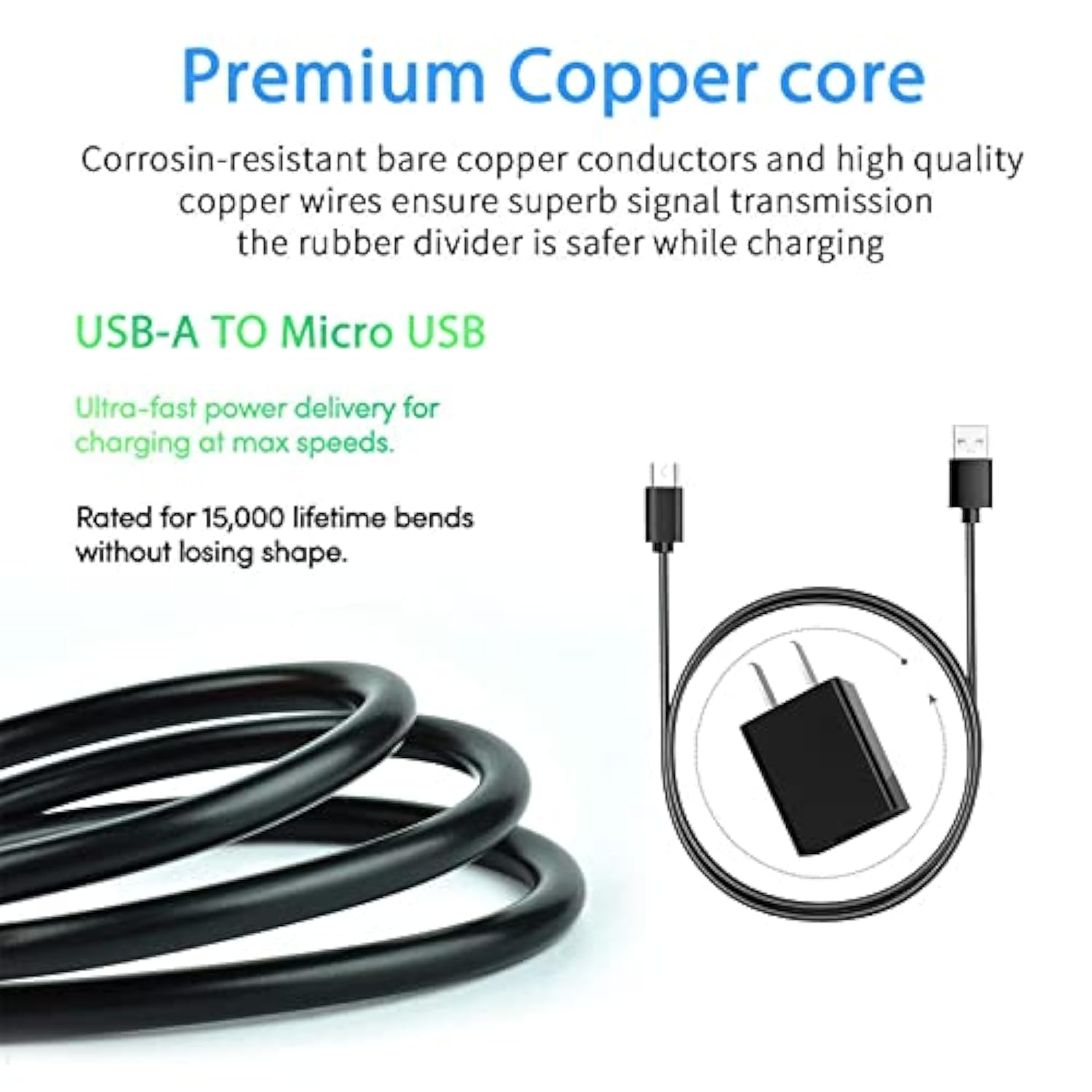 5Ft Usb Charger Charging Cord Cable Compatible With For Bushnell Wingman Gps S