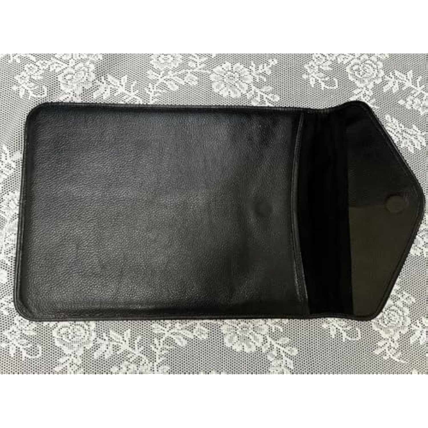 Black Leather Laptop Sleeve A Luxury Laptop Sleeve Cover Case For Macbook And Laptops With Display Sizes 13" Inch To 15" Inch