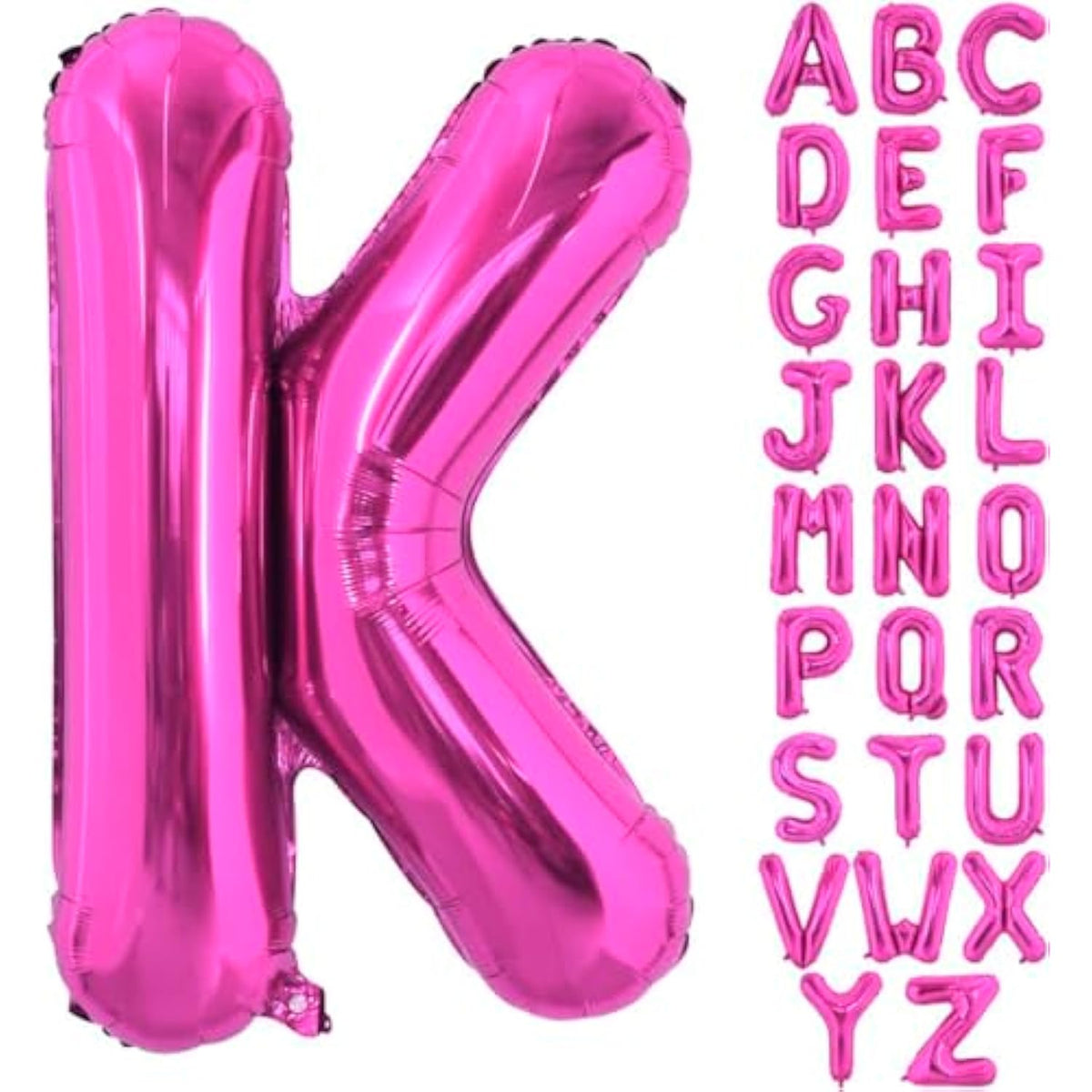 40 Inch Hot Pink Letter K Foil Balloon Alphabet Party Anniversary Wedding Decor