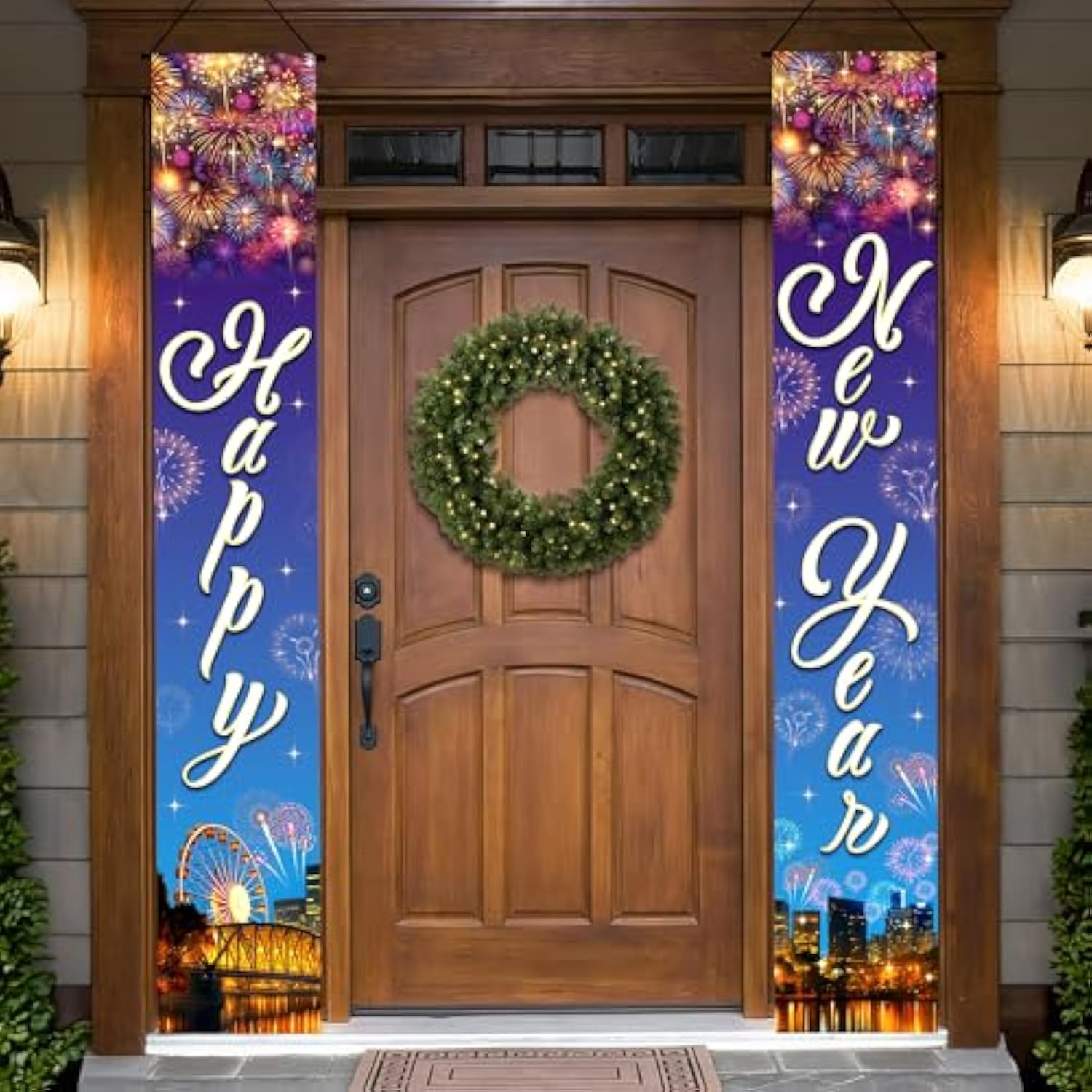 5 Giant Happy New Year 2026 Balloons Party Decorations Kit
