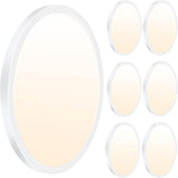 6 Pack 12 Inch LED Ceiling Lights 3200LM 3CCT Slim Surface Mount Fixtures