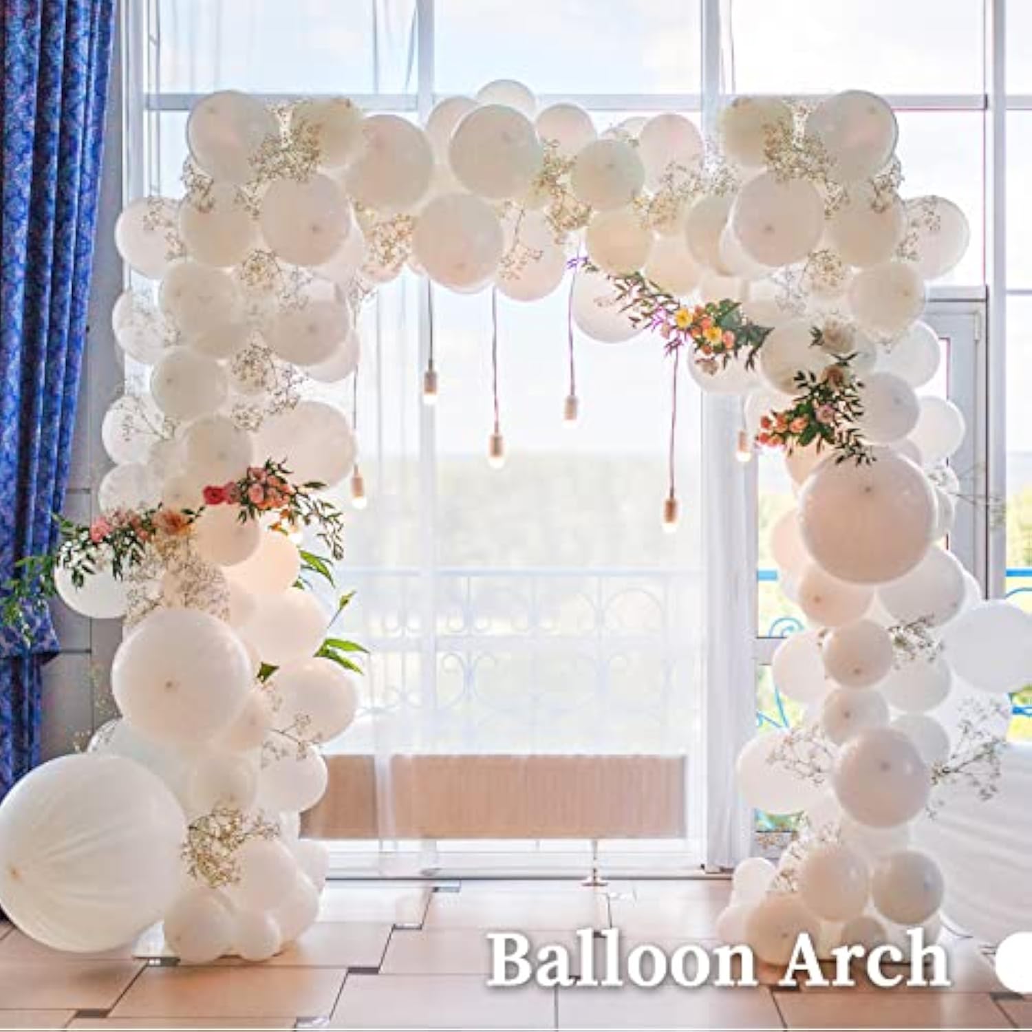 6.5 Feet Balloon Arch Stand With Base, 2 Set 78.7 Inch Balloon Column Stand Kit With Base, Water Bags And Glue Point, Balloon Tower For Wedding, Birthday And Party Decoration
