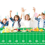 3 Packs Party Football Tablecloth?54"X 108"?, Football Theme Party Plastic Touchdown Table Cover For Birthday Party Decorations Tailgate Football Party