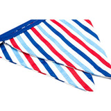 Fabric Nautical Anchor Pennant Banner Bunting For Kids Pirate Decoration Boys Birthday Baby Shower, Triangle Sailboats Cruise Ship Banner Decors