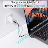 Cable Compatible With Thunderbolt 4 Cable 1Ft, Right Angle Usb4 Cable, With 40