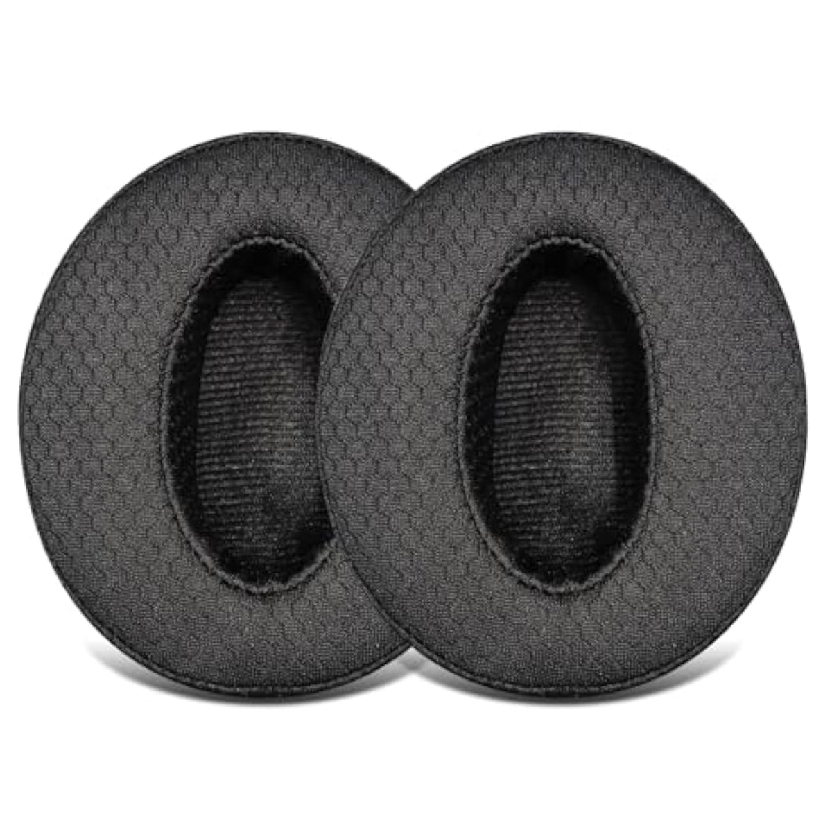 Ear Pads Cushions Replacement, Earpads For Sennheiser Hd4.50Bt, Nc, Se, Hd 4.40Bt, Hd4.30G, Hd4.20S, Hd458Bt, Hd450, Hd400S, Hd350Bt, Hd300,Durable Thick Mesh Fabric Ear Cushions(Black)