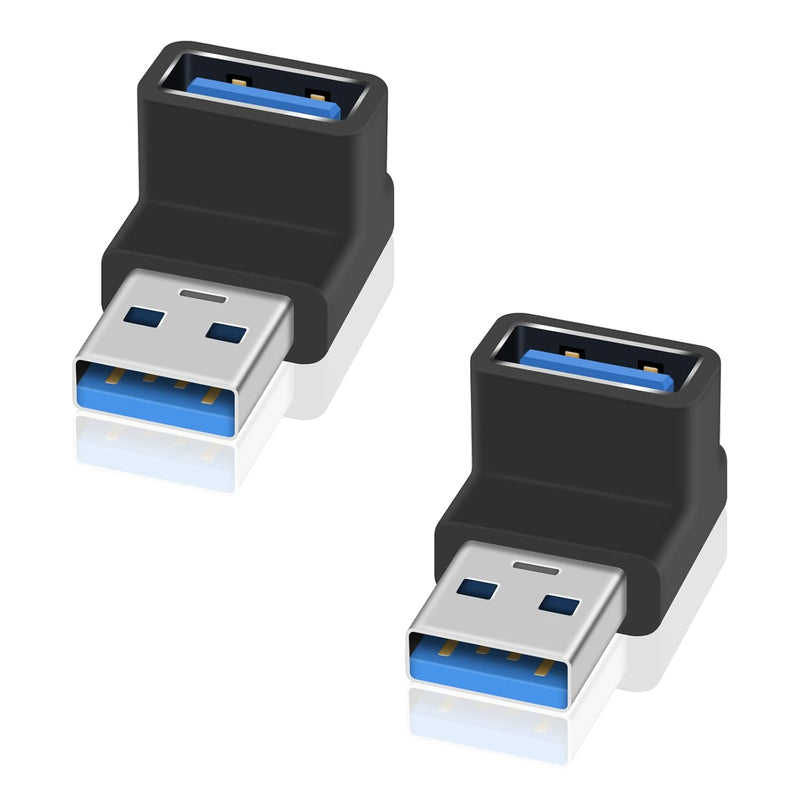 90 Degree Usb 3.0 Adapter, 10Gbps Usb Extender Adapter, Usb 3.1 Male To Female