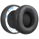 Geekria QuickFit Replacement Ear Pads Compatible with Beats Solo Pro (A1881) Headphones (Not Compatible with Other Headphone Models), Repair Parts (Black)