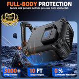 Compatible With Airpods 4Th Generation Case,With Cleaner Kit,Automatic Snap Switch Secure For New Airpods 4 Charging Cover [With Active Noise Cancellation] (2024)-Black