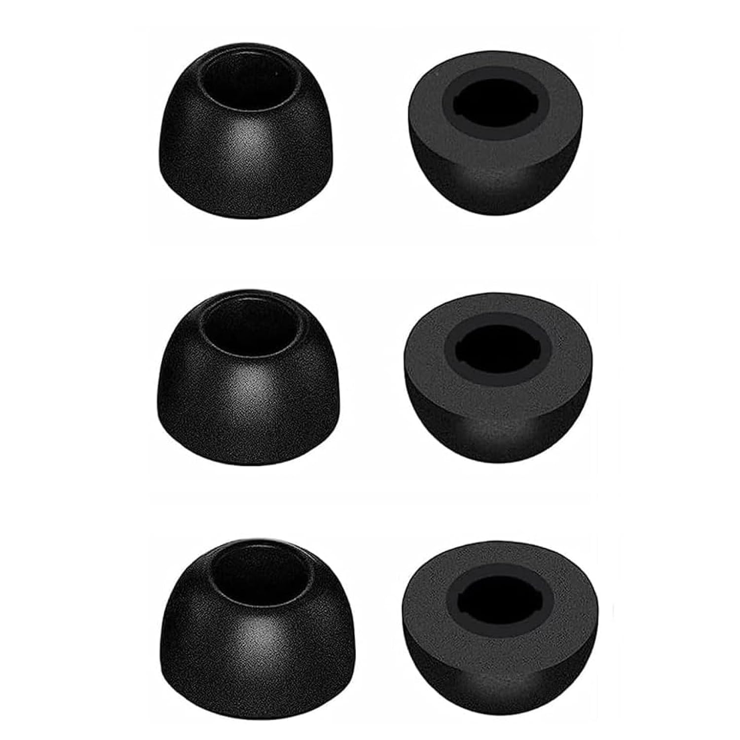 Foam Eartips Compatible With Beats Studio Buds Earbuds, 3 Pairs S/M/L Sizes Soft Memory Foam Replacement Ear Tips Earbud Tips Eartips Compatible With Beats Studio Buds, Black Sml