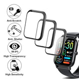 3D Screen Protector Compatible With P66D 1.85” Nerunsa Ddidbi Dotn And Aptkdoe Smart Watch