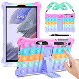 Color Silicone Case For Samsung Galaxy Tab A7 Lite 8.7 2021 (Sm-T220/T225/T227