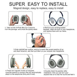 Replacement Earpads For Airpods Max, Ear Cushions Replacement For Airpod Max Headphone, Ear Pads Cover With Durable Mesh Fabric & Memory Foam, Comfortable And Easy Installation-Green