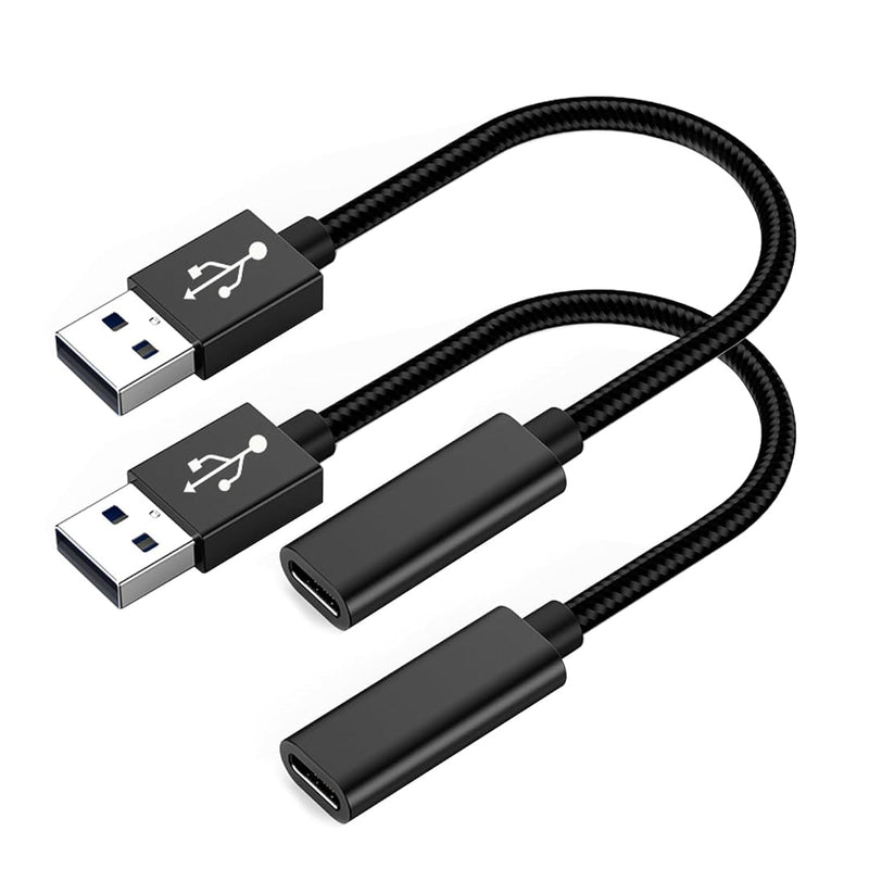 Usb C To Usb Adapter 2Pack,Usb C To Usb3.0 Cable Adapter,Usb A Male To C Femal