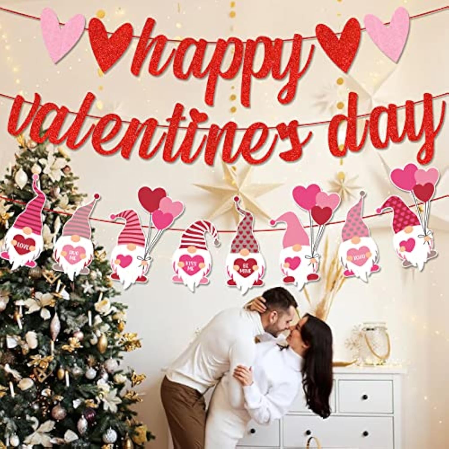 Happy Valentines Day Decorations Happy Valentines Day Banner Valentine