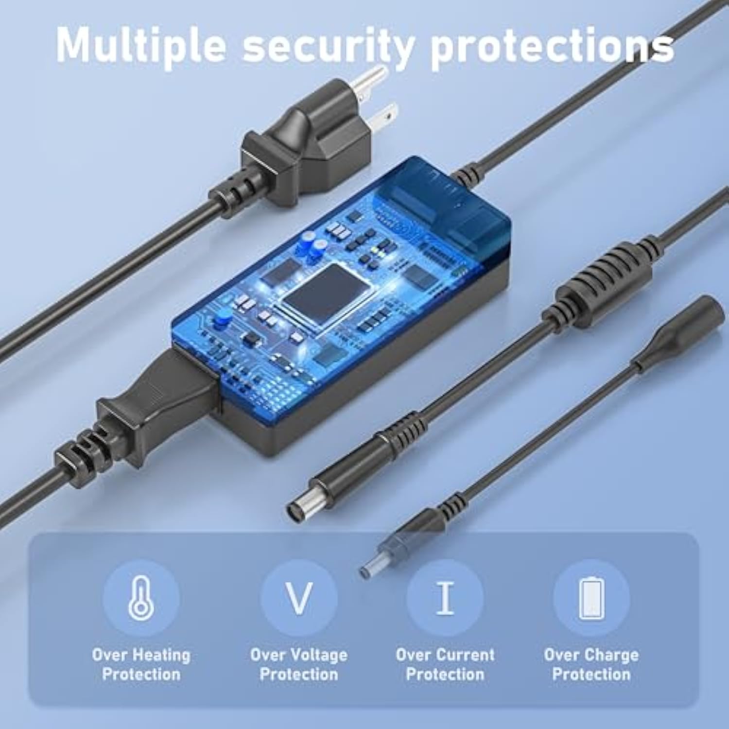 90W 65W Ac Adapter Power Cord For Hp All-In-One Desktop 22" 24" 24-Dd 24-Df 24