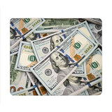 Money Computer Mouse Pad Mouse Mat Inspirational Desk Accessories 9.5"X8" Color:Money