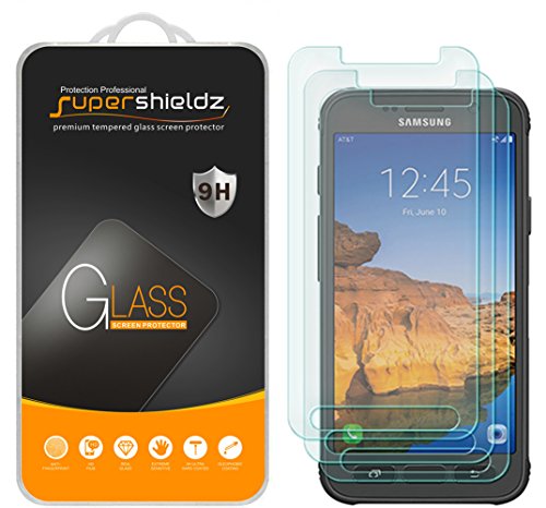 (3 Pack) Designed for Samsung (Galaxy S7 Active) (Not Fit for Galaxy S7 Model) Tempered Glass Screen Protector, Anti Scratch, Bubble Free