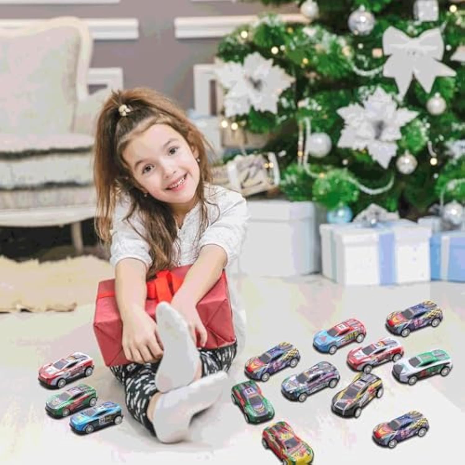 30 Pack Pull Back Cars For Kids, Mini Cars Toy Bulk Party Favor Race Cars Toys, Bulk Small Pull Back Car Toys For Treasure Box, Goodie Bag Stuffers, Pinata Fillers For Boys Girls Toddlers