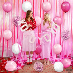 , Metallic Pink Balloon Arch Kit - 12 Inch, Pack Of 60 | Pink Confetti Balloons For Princess Birthday Decorations, Birthday Decorations For Women | Baby Shower | Graduation Decoration Balloons