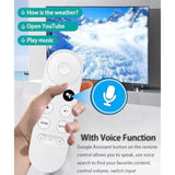 Voice Remote for Google Chromecast 4K Snow TV Replacement GA Series Models