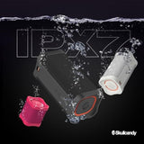 Skullcandy Terrain Mini Wireless Bluetooth Speaker - IPX7 Waterproof Portable with Dual Custom Passive Radiators, 14 Hour Battery, Nylon Wrist Wrap, & True Stereo