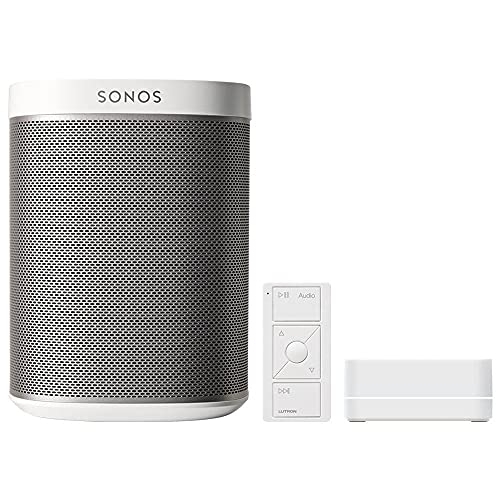 Lutron Pico Remote for Audio, Works with Sonos (Caseta Smart Hub Required), Raise/Lower Volume, Pause and Skip Tracks, For Table Top or Wallmount