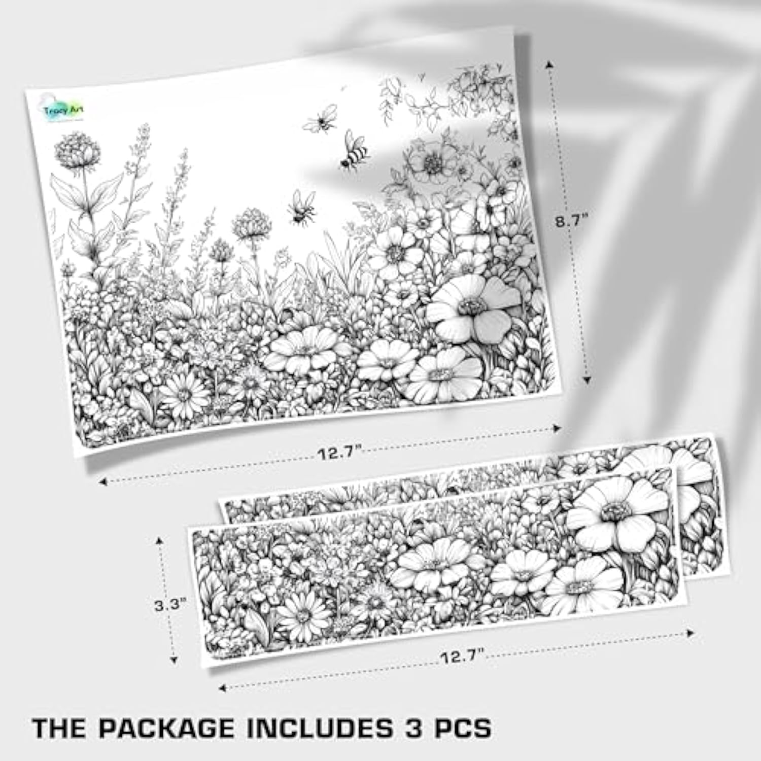 Laptop Skin Decal Hp 14" - Black White Botanical, Laptop Cover Sticker, No Cutting Required, No Bubble, Waterproof, Scratch Resistant - Including Wide Screen And Wrist Pad