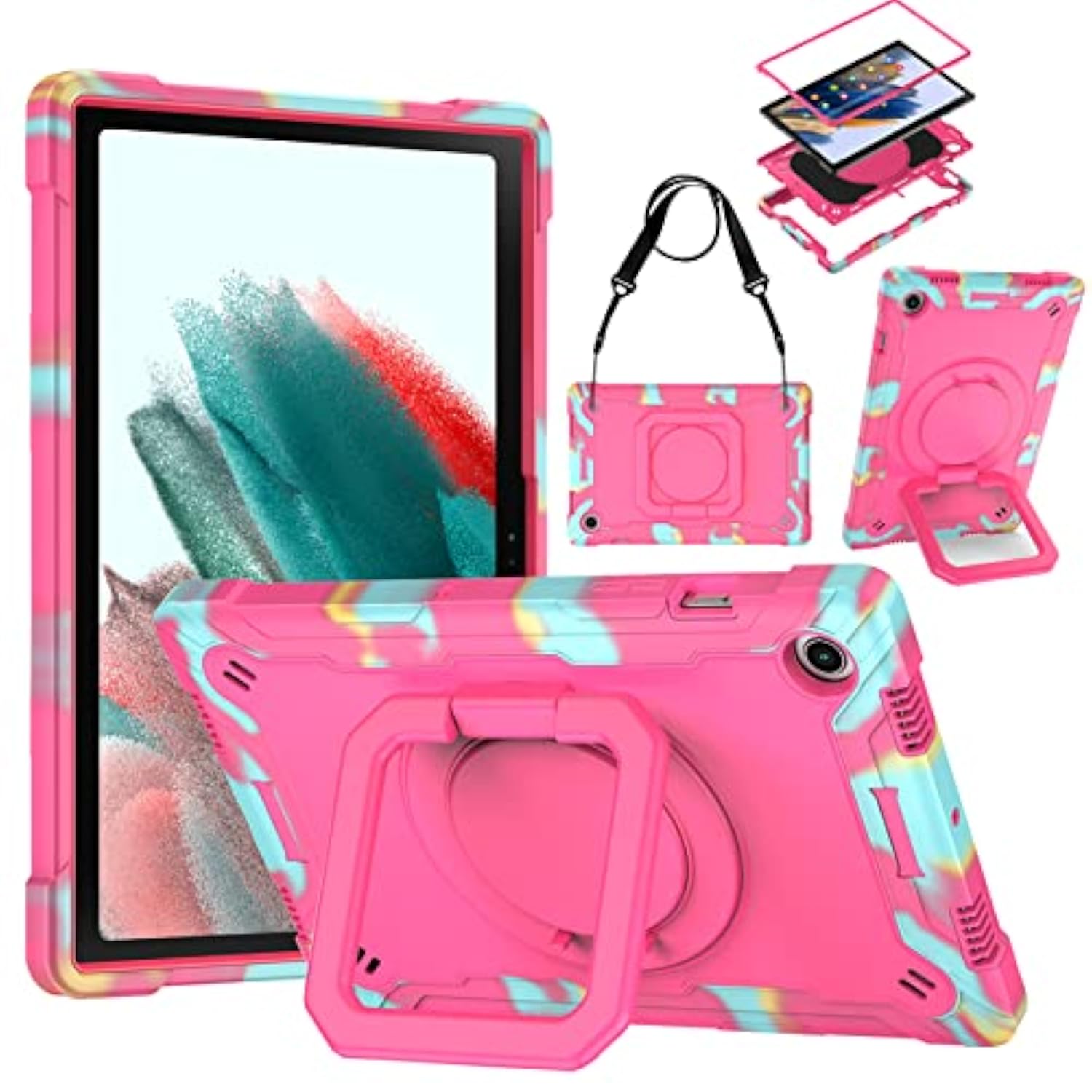 Case For Samsung Galaxy Tab A8 10.5 Inch 2022, Galaxy Tab A8 Shockproof Case W