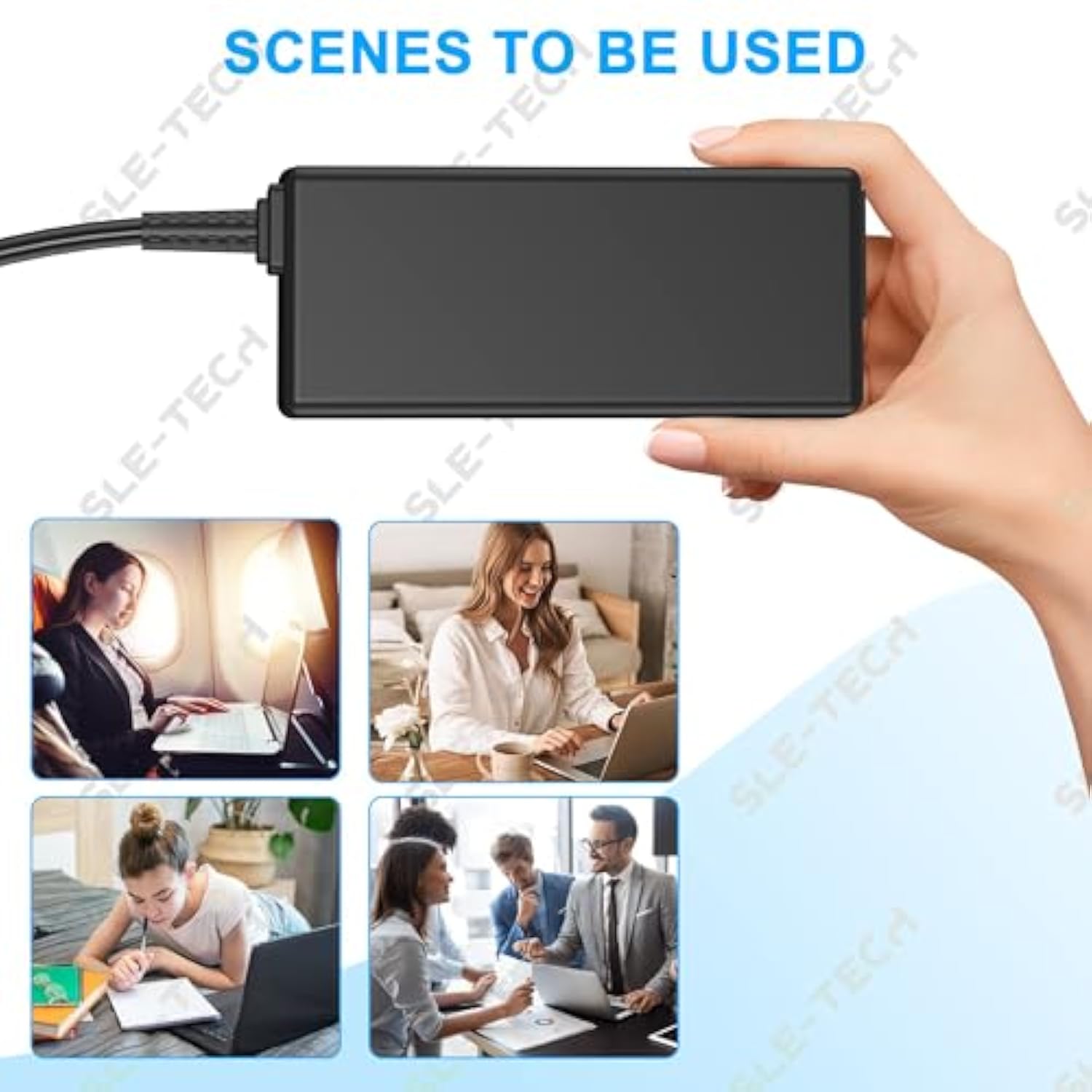 65W 45W 2 Tips Charger For Dell Laptop Charger,Replacement For All 65W 45W Del