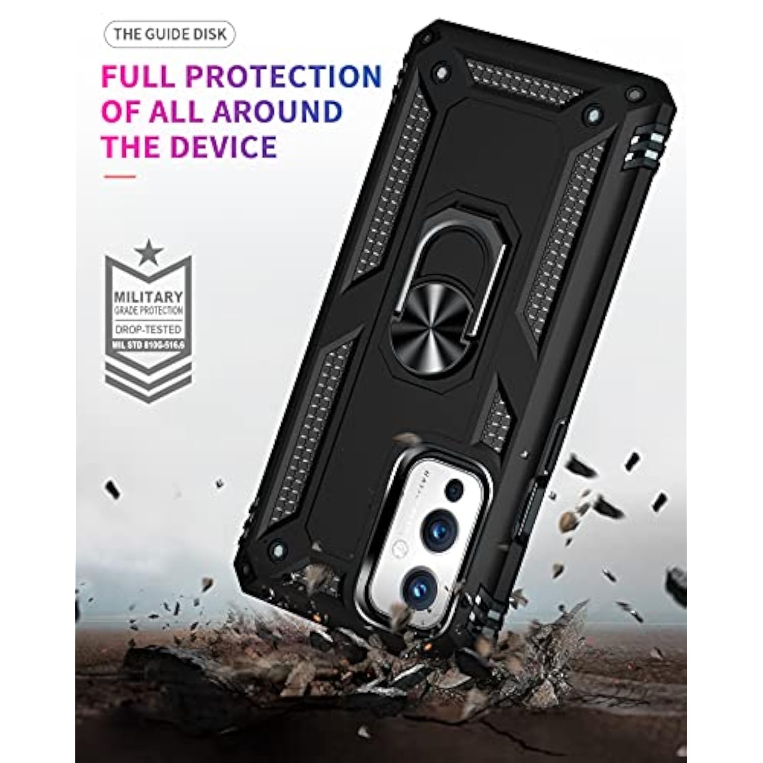 Dual Layer Hybrid Protective Shockproof Shell for Oneplus 9 Pro