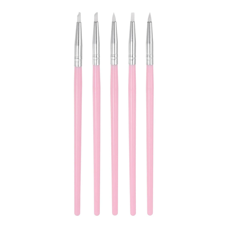 5Pcs Clay Sculpting Tool Set, Clay Sculpting Shaper Rubber Tip Shaping Pen Sil